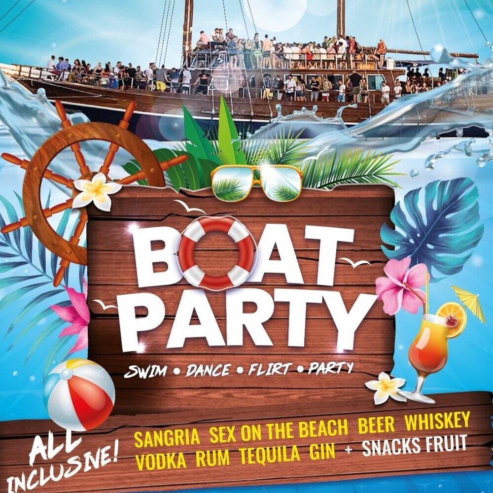 Juicy Event - Boat Party incontournable de Malte