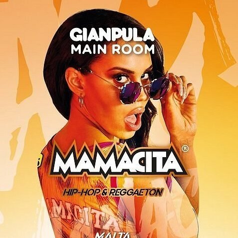 Mamacita - Hip-Hop & Reggaeton à Gianpula Main Room avec un DJ sur scène et des lumières colorées