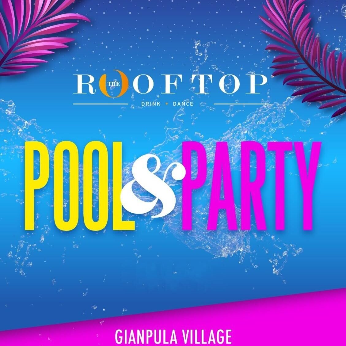 Gianpula rooftop pool party ticket Malta 2024 juicyevent