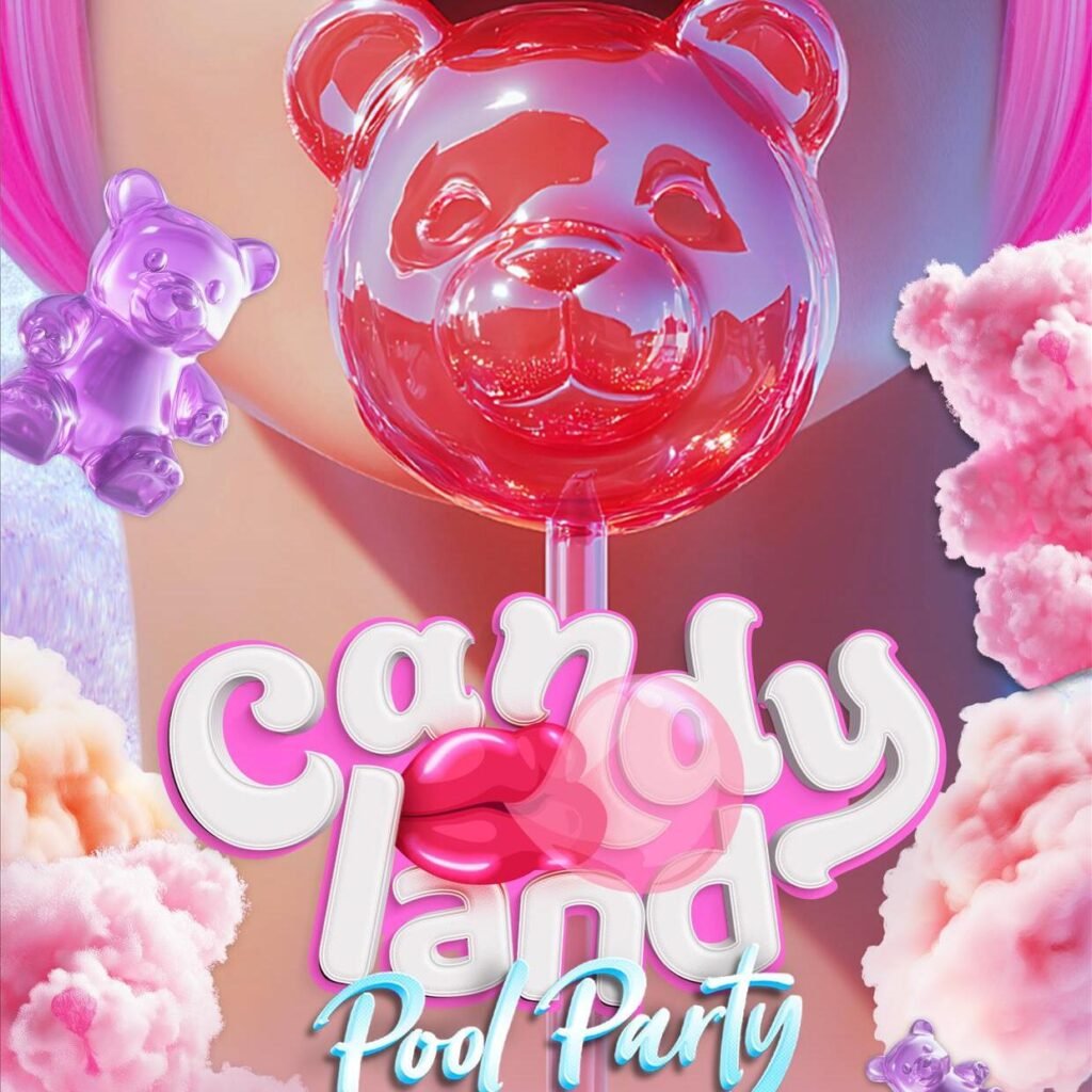 Pool Party CandyLand Toy Room Beach Club Malta